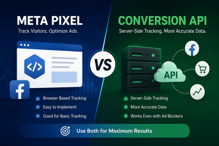 Meta Pixel vs Conversion API Better Tracking for Facebook Ads